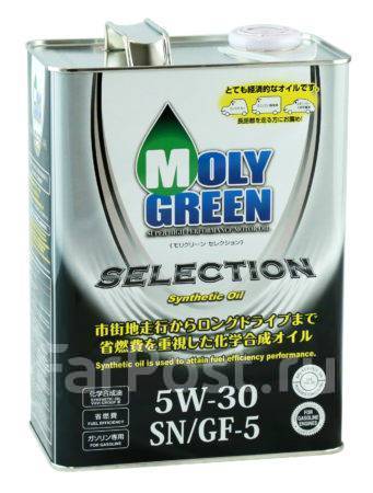 Масло MOLY Green Selection SN/GF-5 5W-30 4л - изображение товара