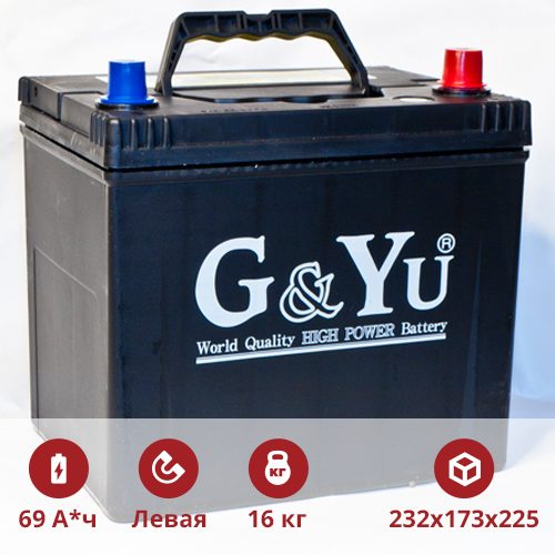 G&YU SMF 85D23L - изображение товара